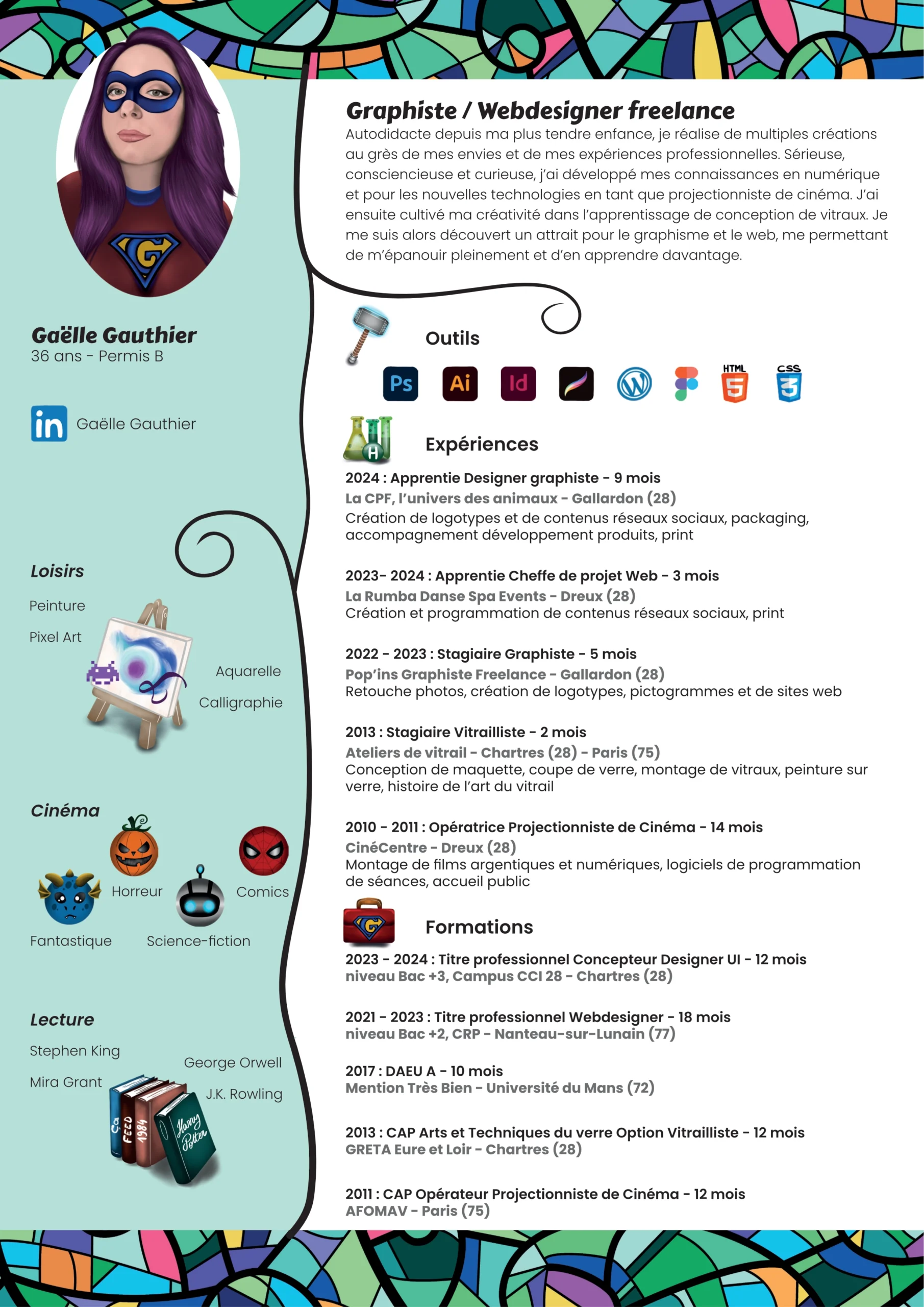 CV Web designer